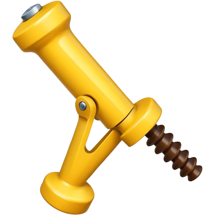yellow corkscrew emoji