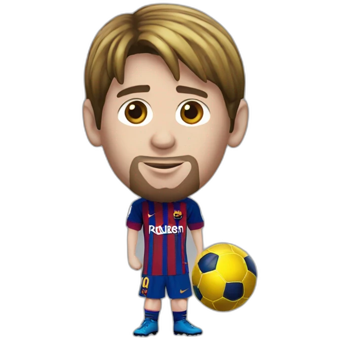 lionel messi ballon d'or emoji