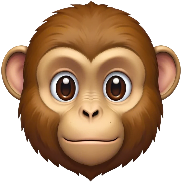monkey giving a side eye emoji