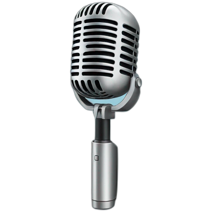Microphone emoji