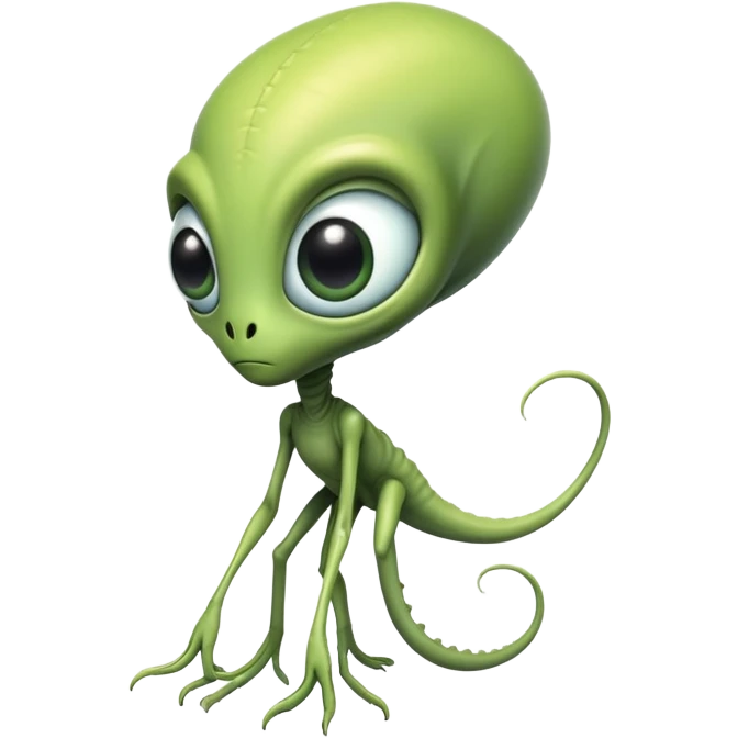 Alien like  emoji