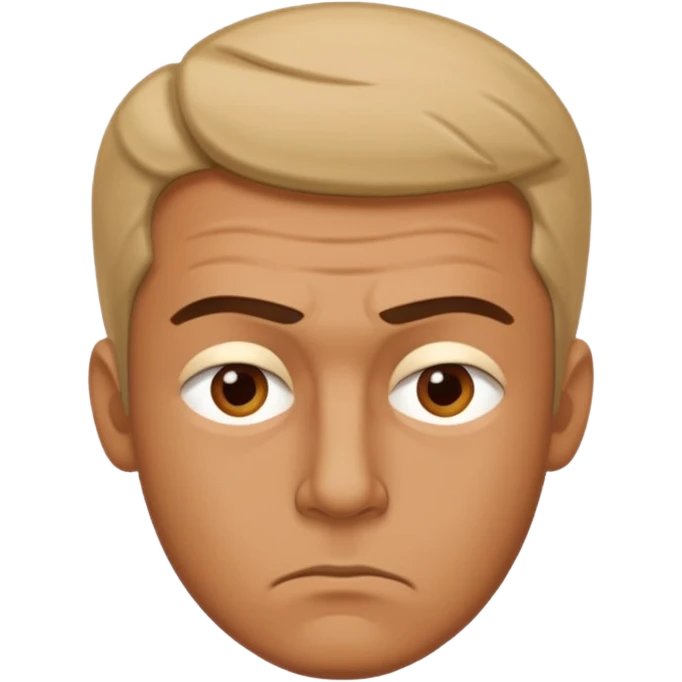  A MAN THINKING emoji