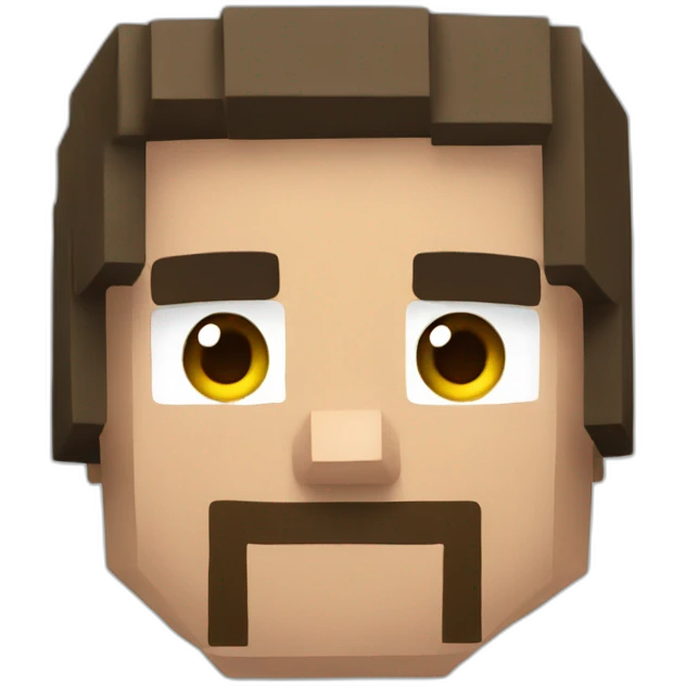 Steve minecraft emoji