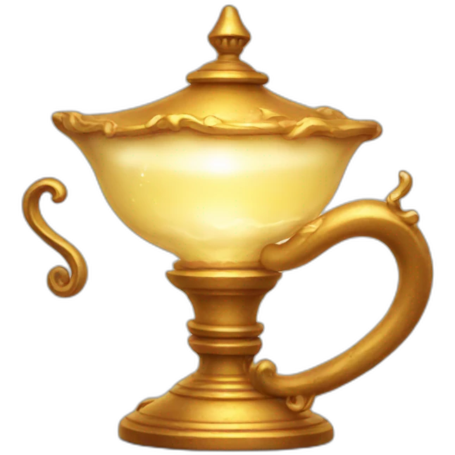 Magic lamp emoji