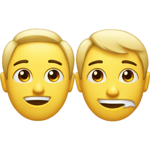 Happy and sad  emoji