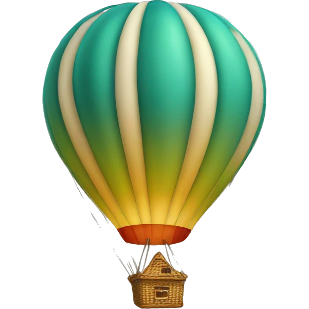 Hot air balloon  emoji