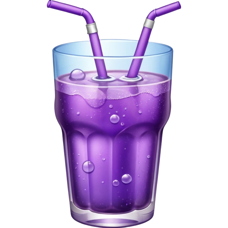 Make a grape soda emoji