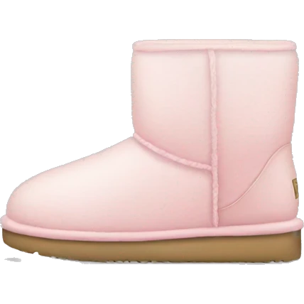 light pink uggs emoji