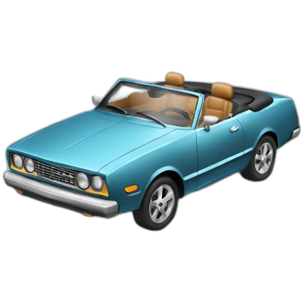 Carro convertible emoji