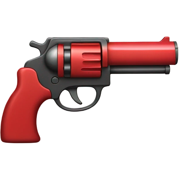 Red Money gun emoji