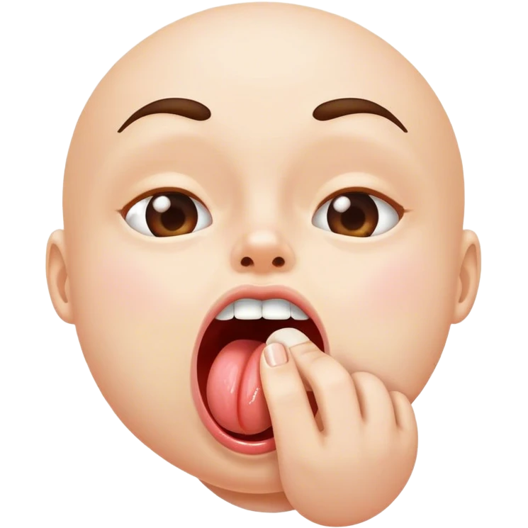 licking toe emoji