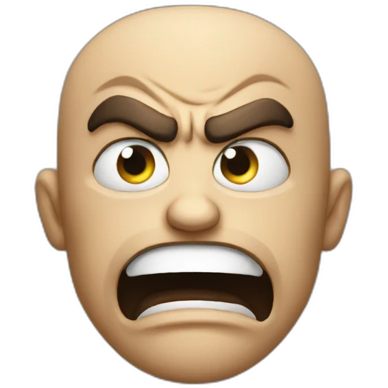 Angry  emoji