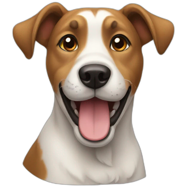 dog happy emoji