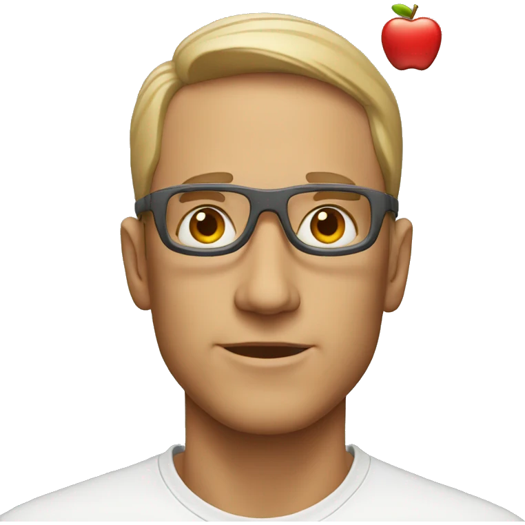 men with apple vision emoji