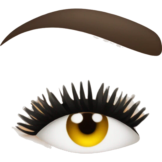 Eyelash extensions  emoji