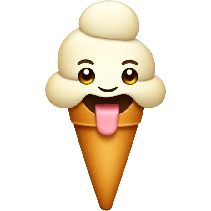 Icecream with beer emoji