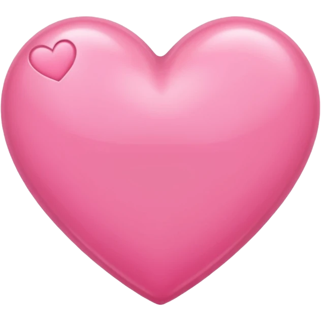 Pink heart emoji