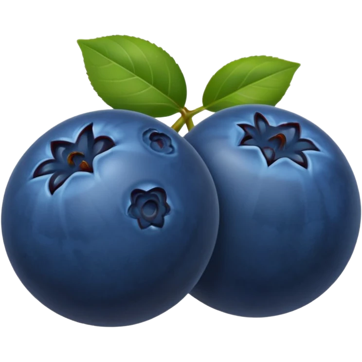 Blue berries emoji