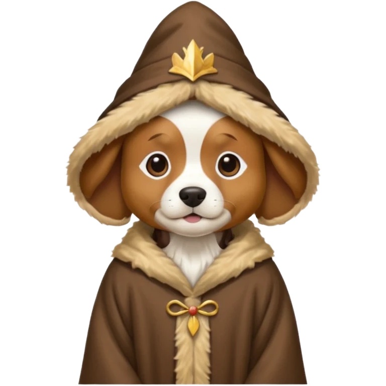 Dog wizard emoji