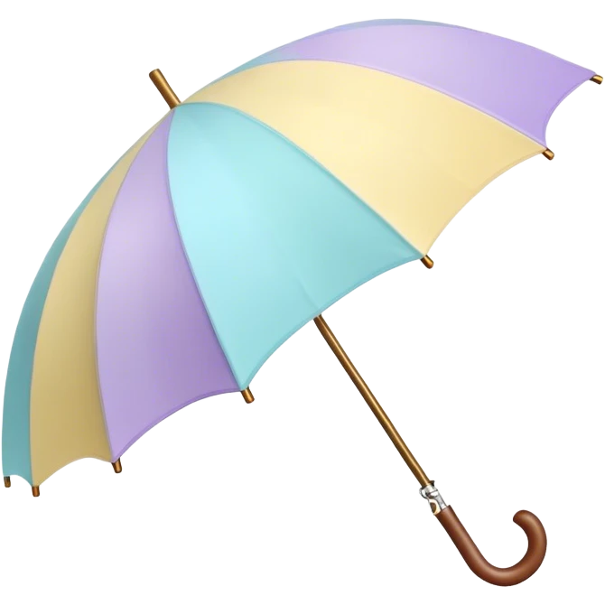 
pastel umbrella emoji