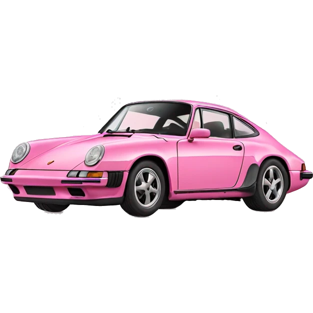 pink porsche emoji