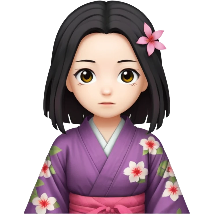 nezuko but bad and cute emoji