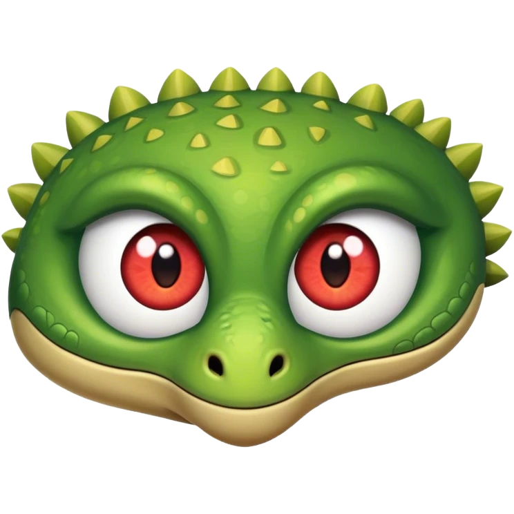 dinosaur eyes hearts emoji
