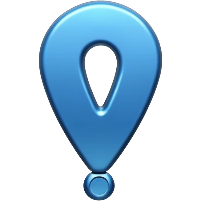 Blue Exclamation mark emoji