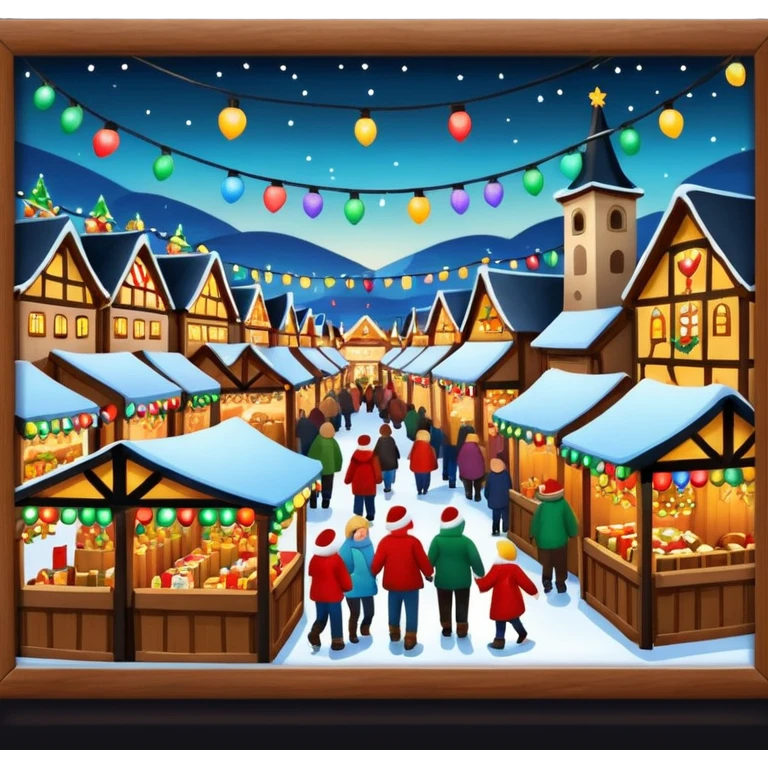 Weihnachtsmarkt emoji