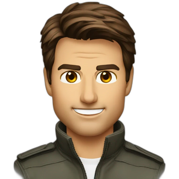 Tom Cruise mann emoji