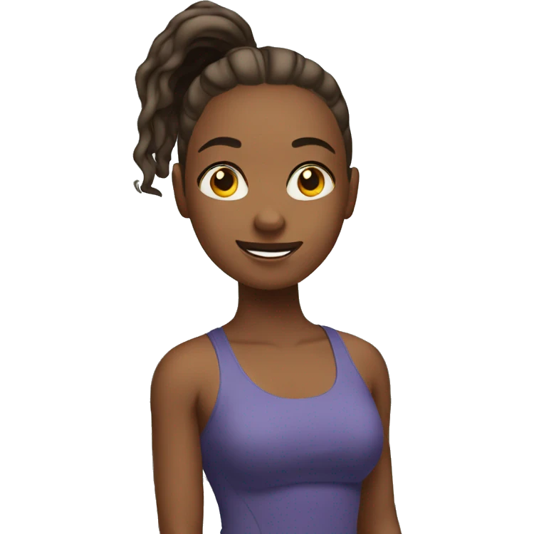 girl in gym emoji