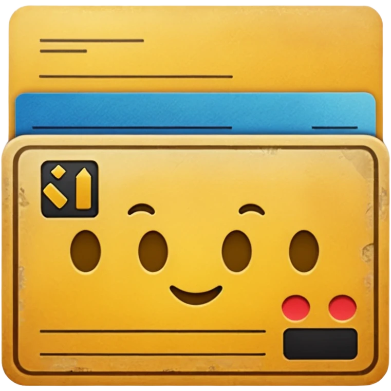 Library card
 emoji