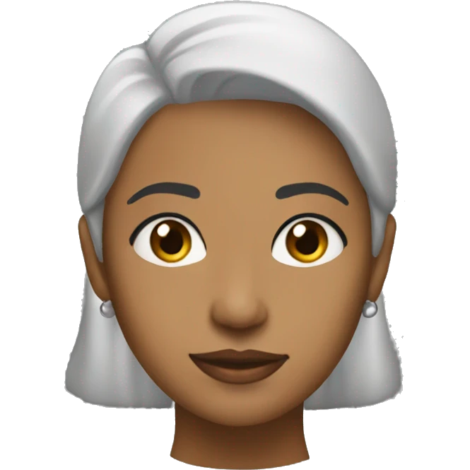 Mulher morena  emoji