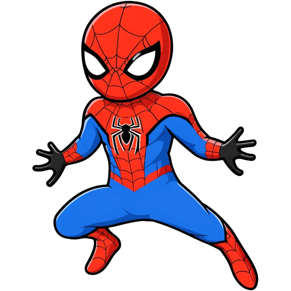 Spider-Man superhero emoji
