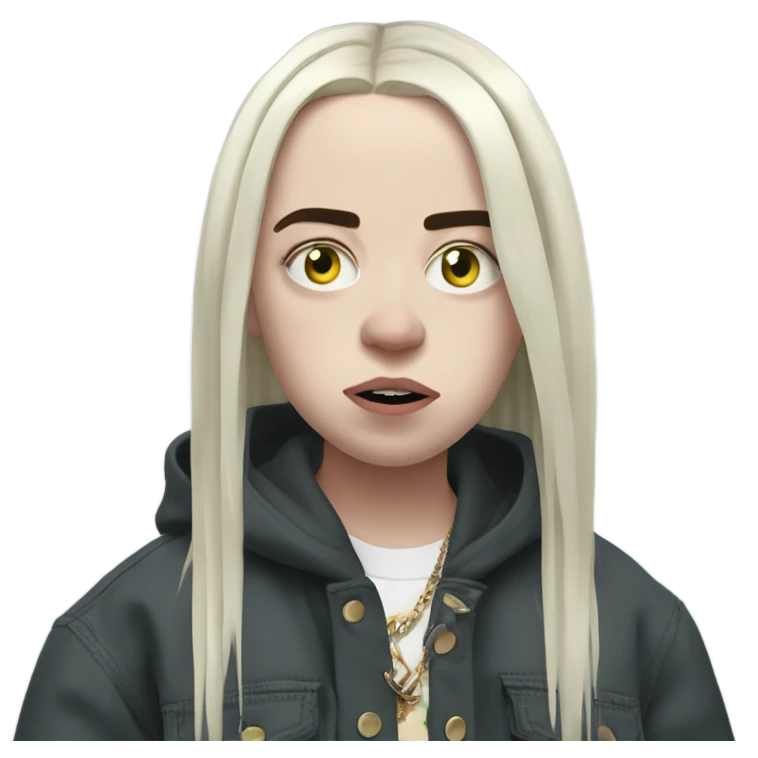 billie eilish blohsh emoji