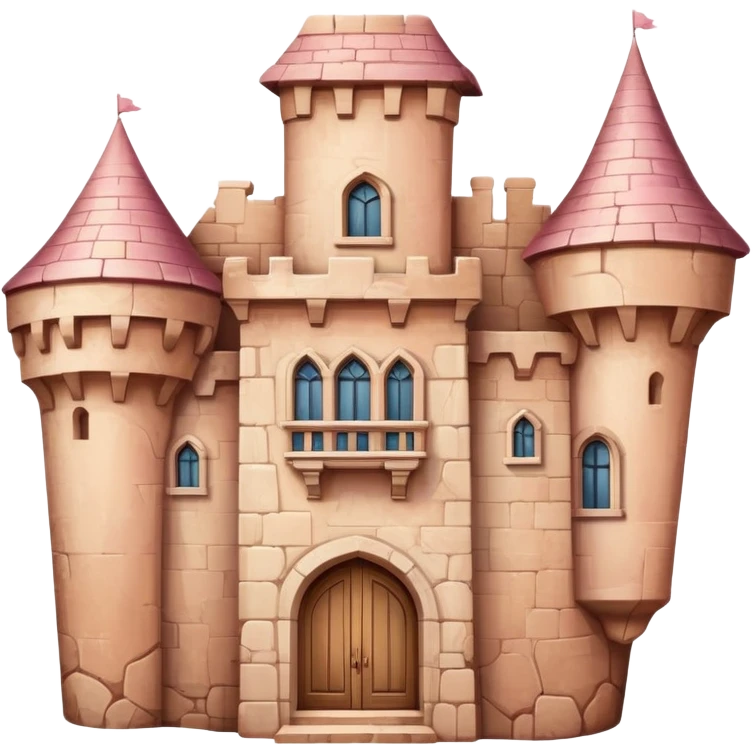 Château rose  emoji