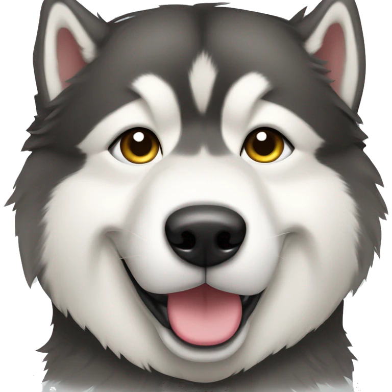 alaskan malamute emoji