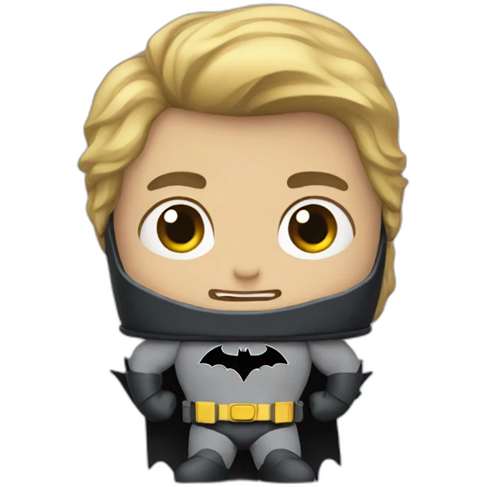 Awkward Batman. emoji