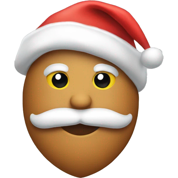 heart with santa hat emoji