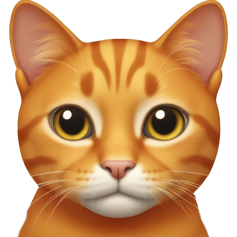 Orange cat emoji