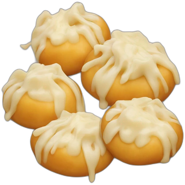 Cheese momos emoji