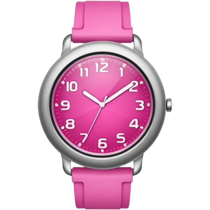 reloj de arena rosado emoji