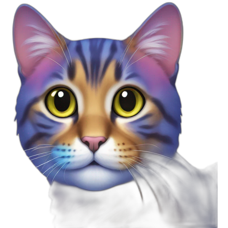 rainbow cat emoji