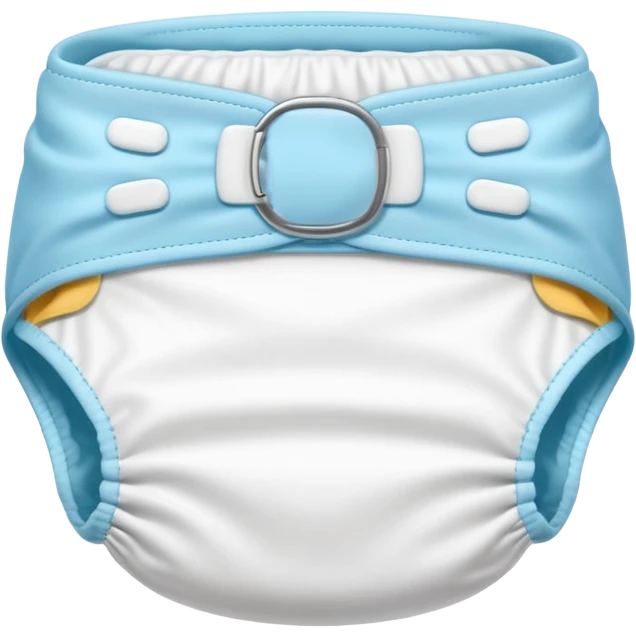 1 diaper very plain emoji