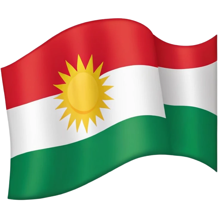 Kurdistan flag emoji