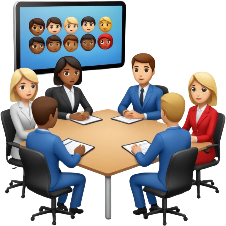 Meetings emoji