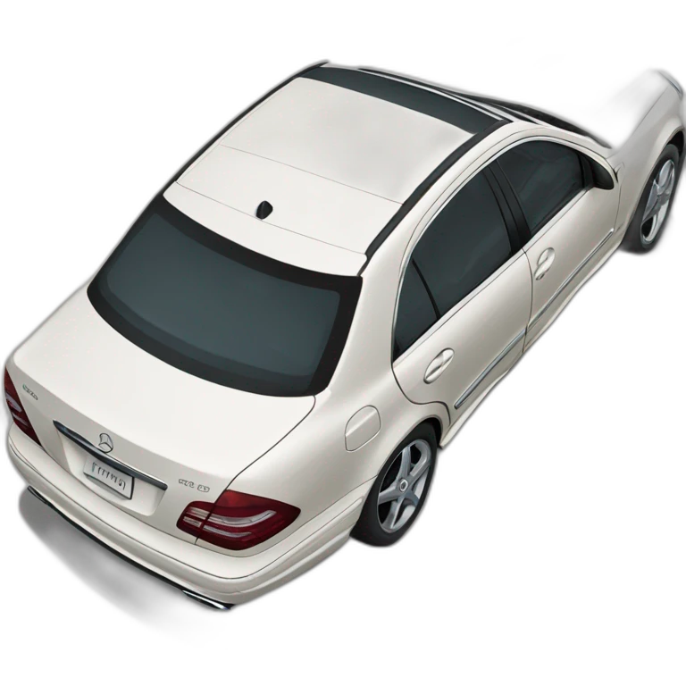 Mercedes e500 emoji