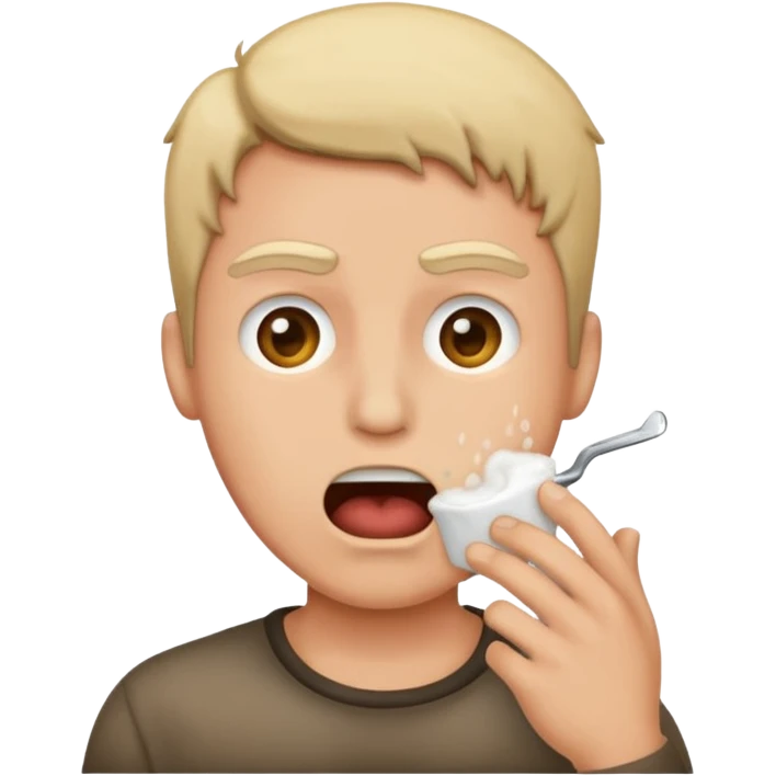 Frothing at the mouth emoji