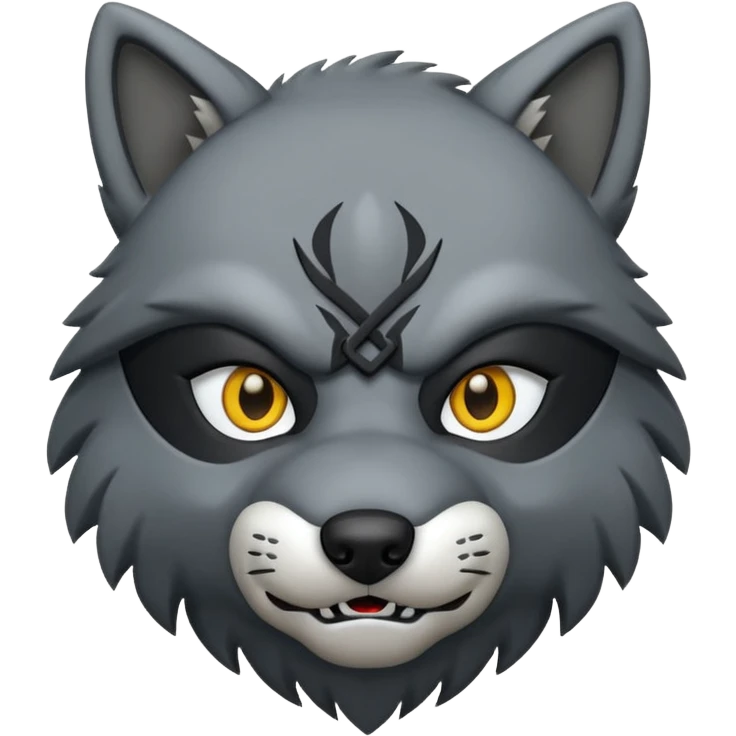 Ninja wolf emoji