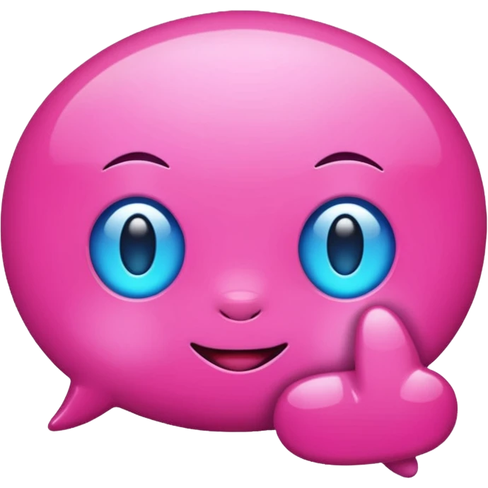 pink chat gpt emoji